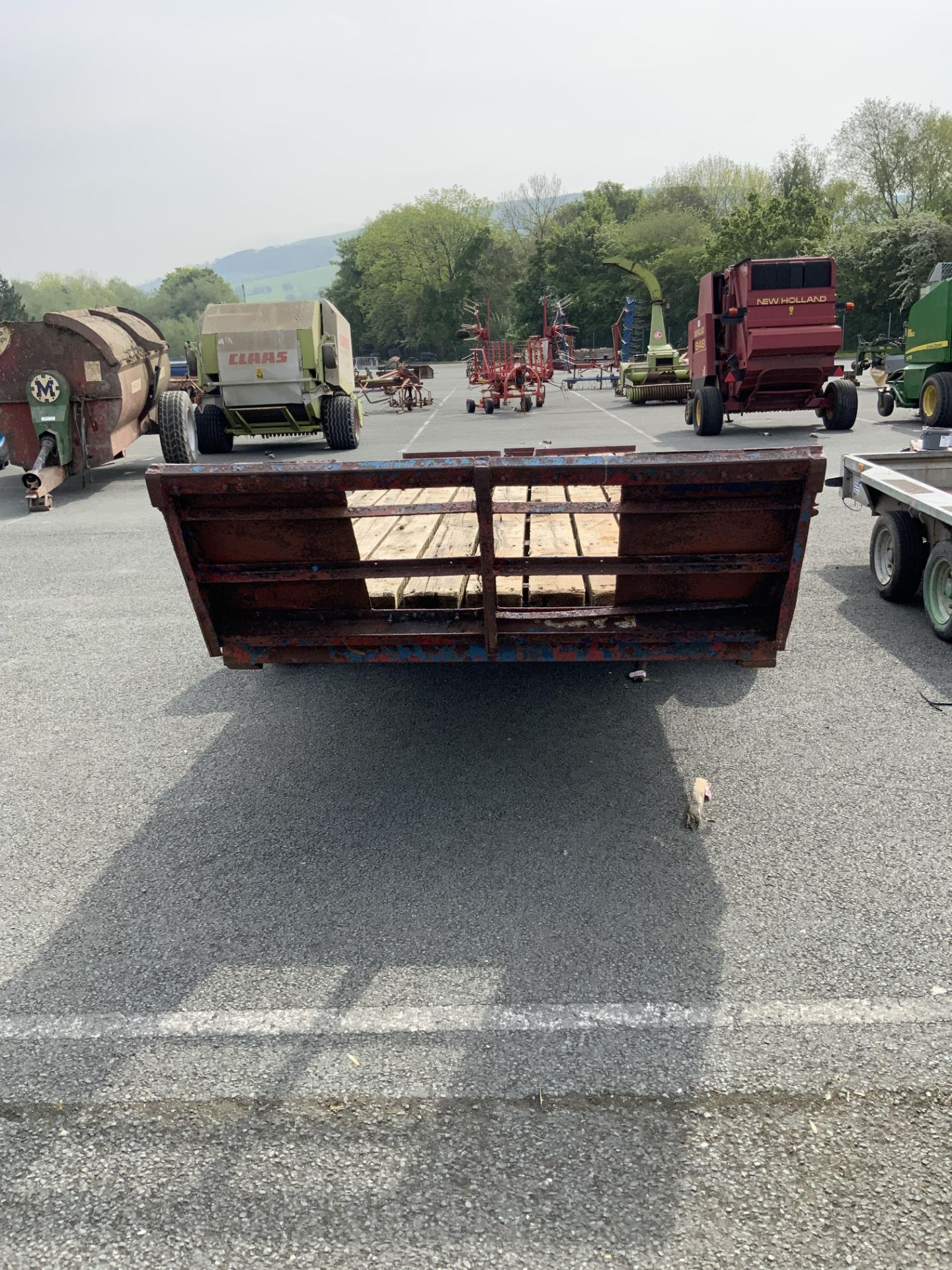 8 TON PLANT TRAILER (TRACTOR DRAWN) - Image 4 of 5