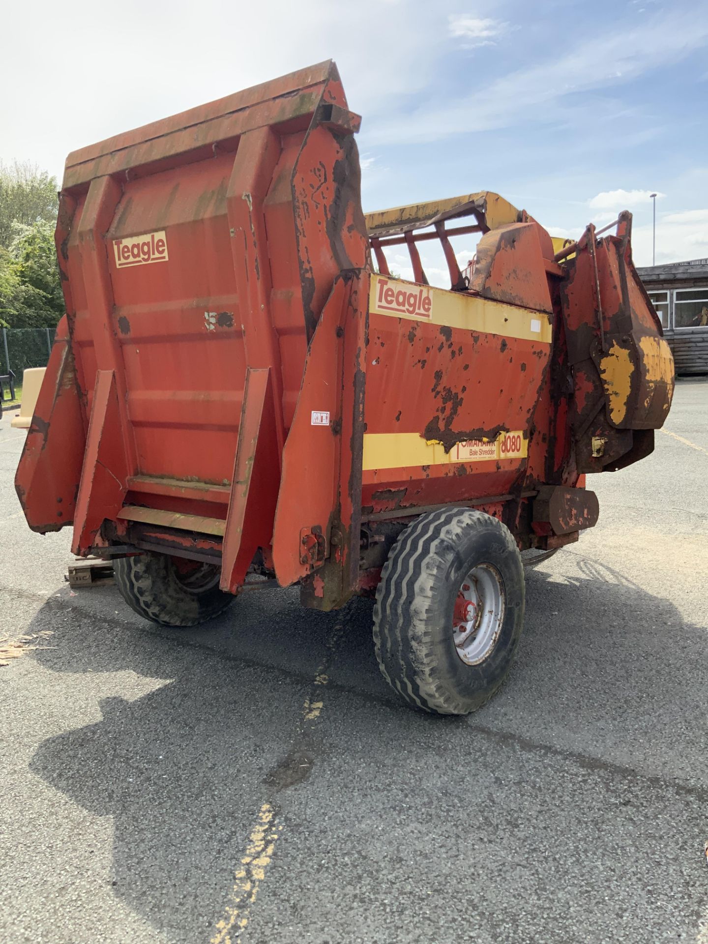 TEAGLE 8080 FEEDER BEDDER C/W SIDE CHUTE - Image 4 of 4