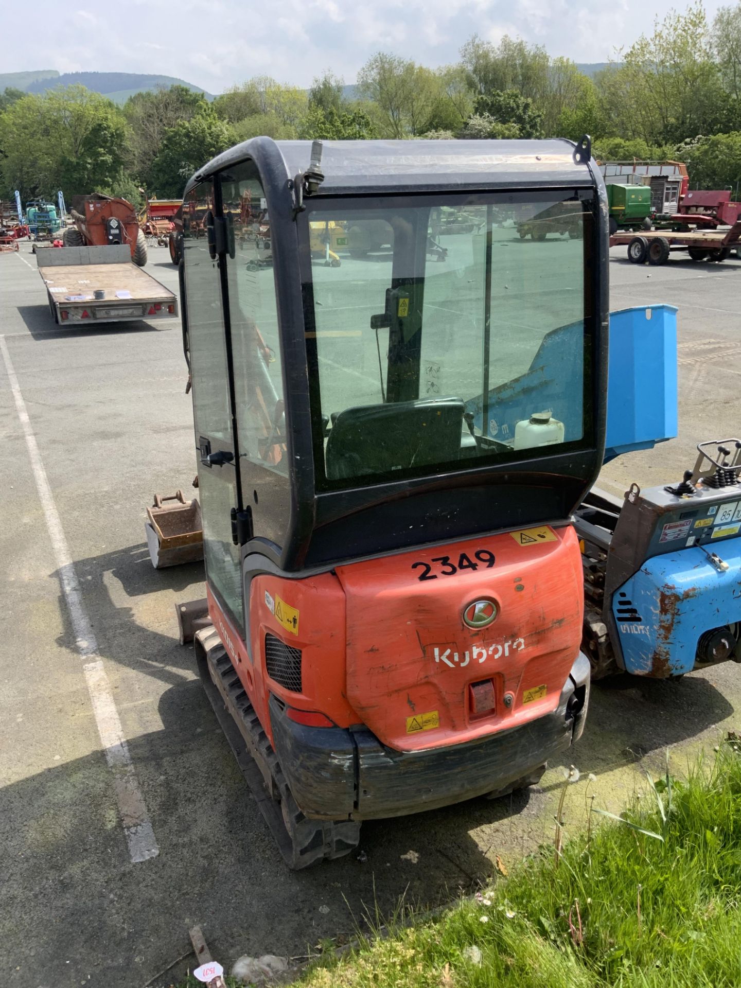 2011 KUBOTA KX015 MINI DIGGER - Bild 5 aus 5