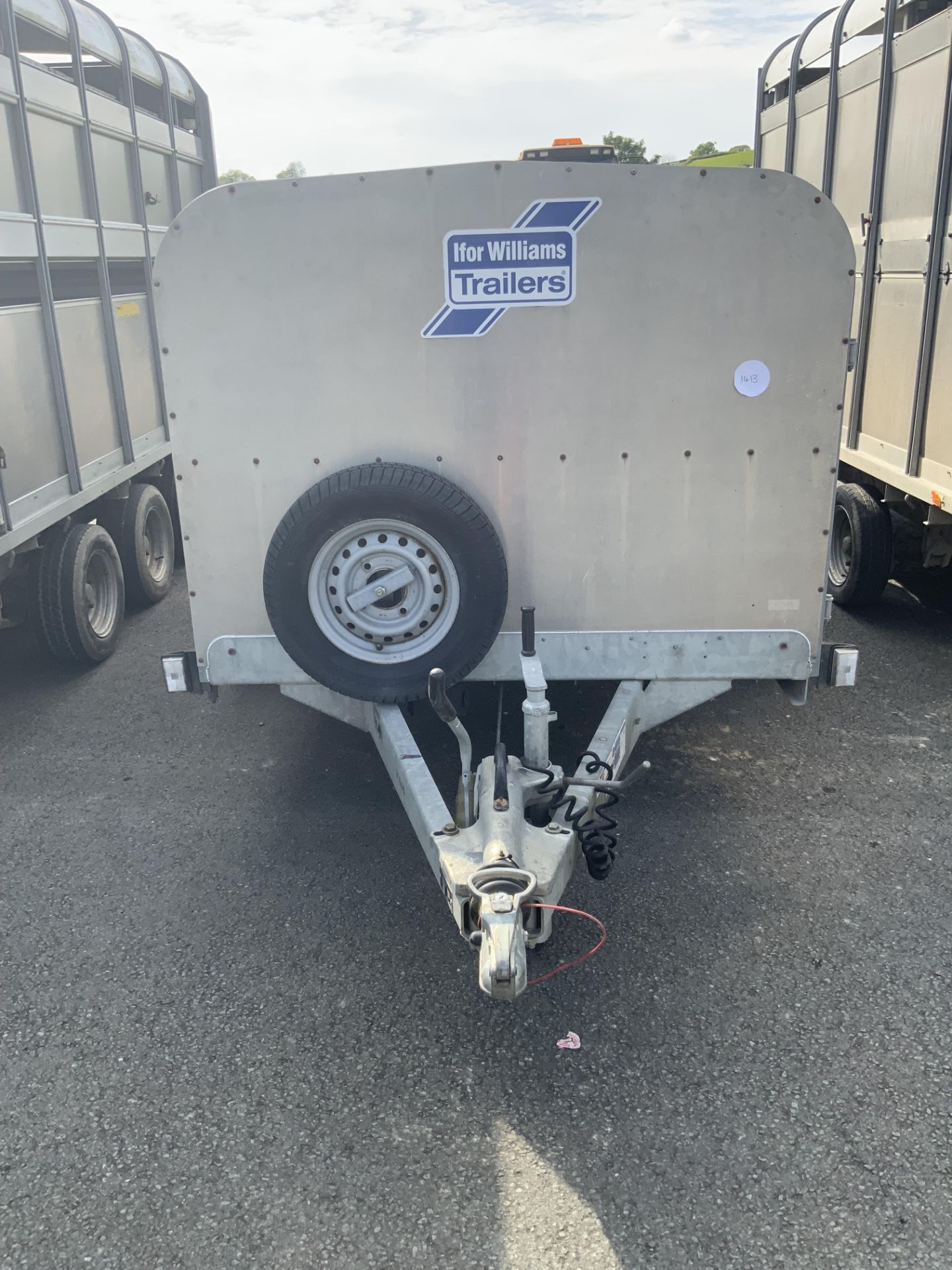 IFOR WILLIAMS 10'X5' TWIN AXLE TRAILER