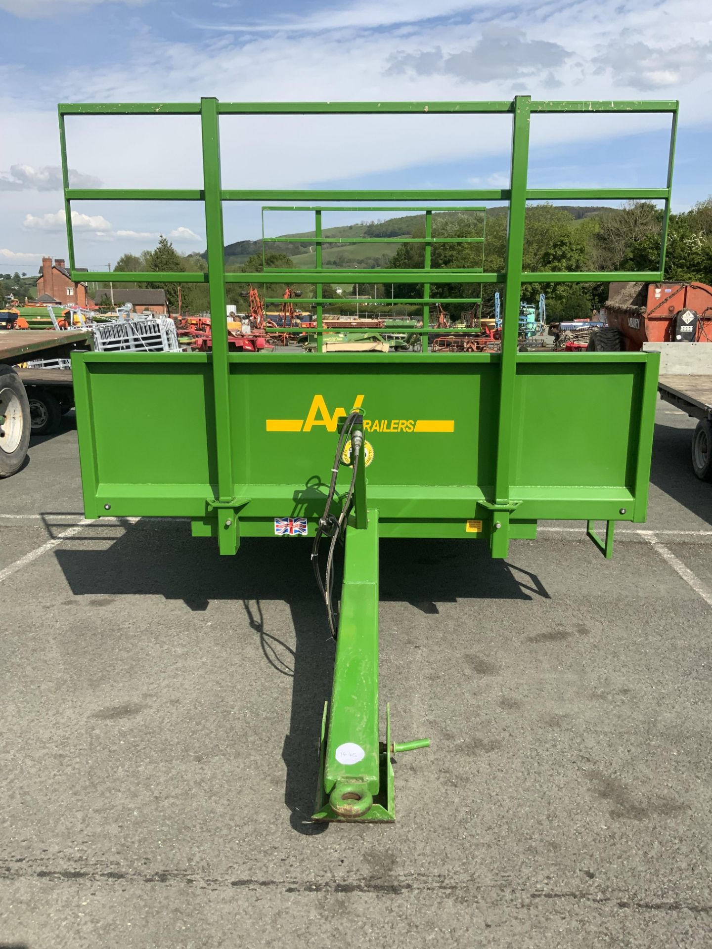 18FT AW BALE TRAILER