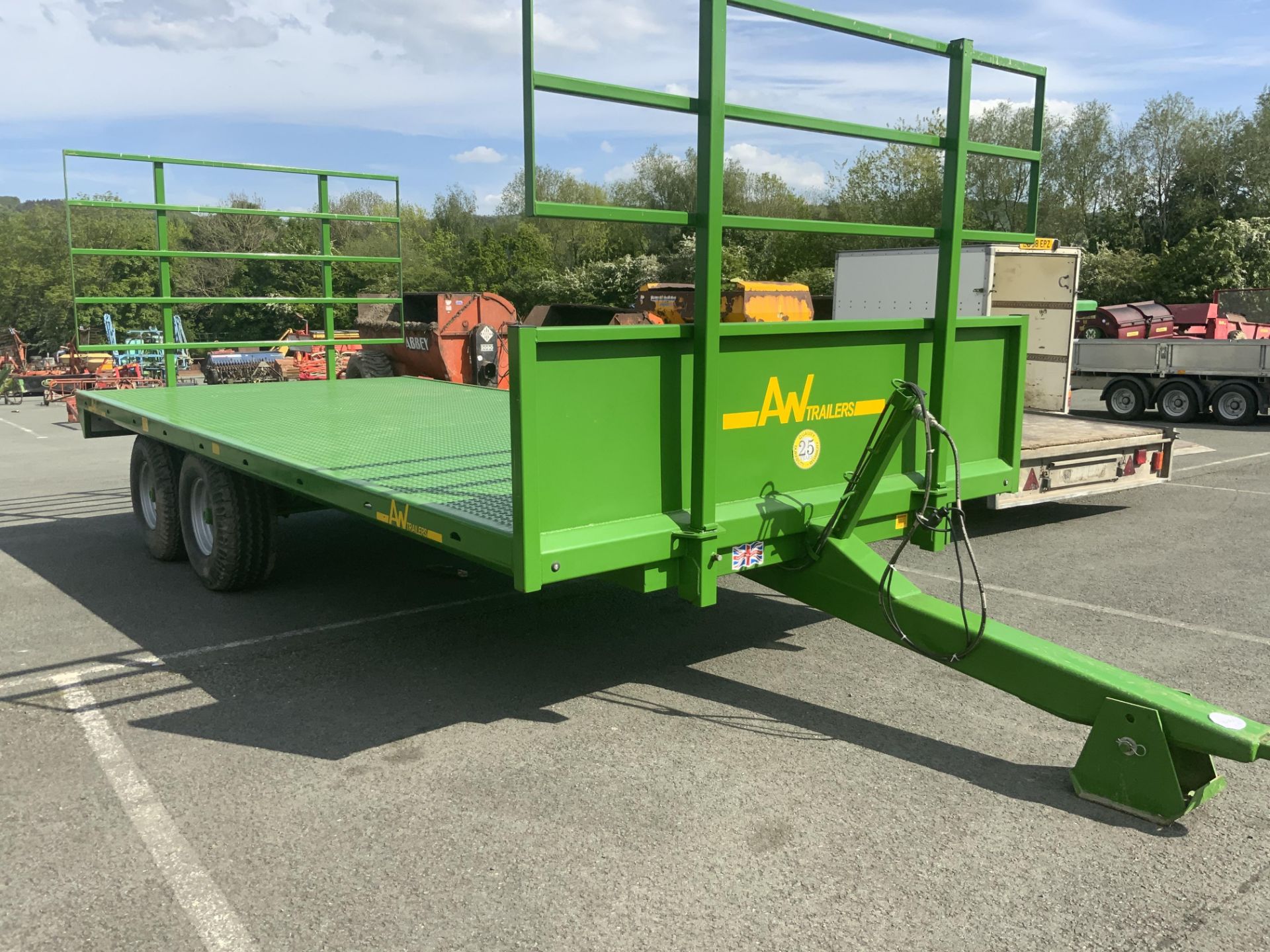 18FT AW BALE TRAILER - Image 6 of 6