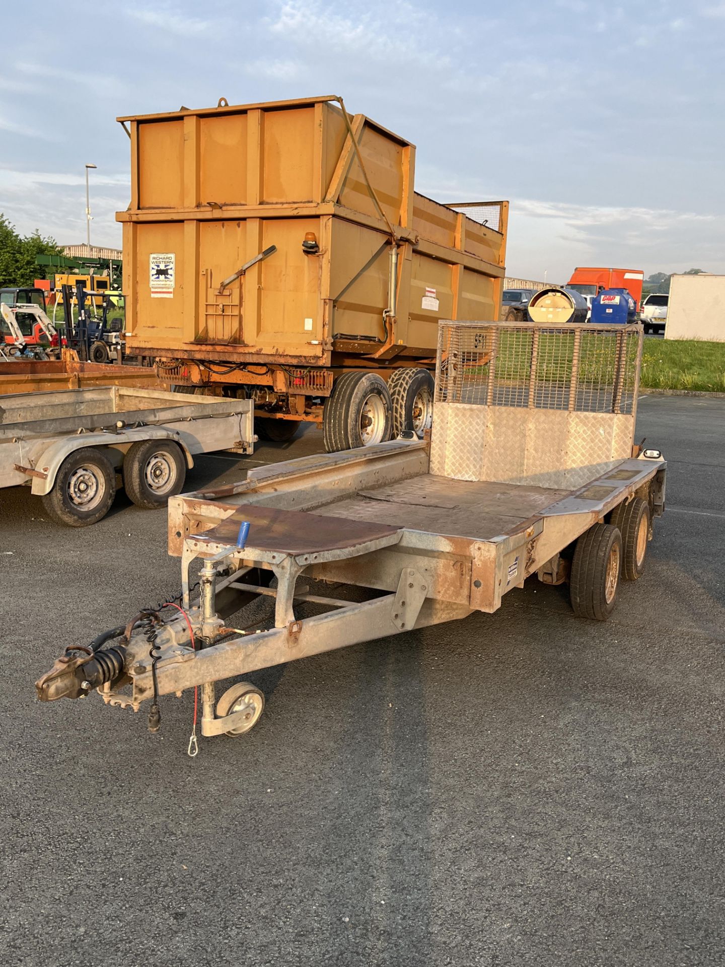 10x5 IFOR WILLIAMS PLANT TRAILER - Image 2 of 3