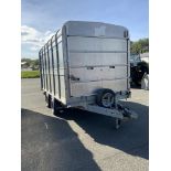 2017 IFORWILLIAMS 12FT LIVESTOCK TRAILER