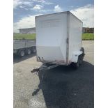 TWIN AXLE BOX TRAILER WITH REAR RAMPS