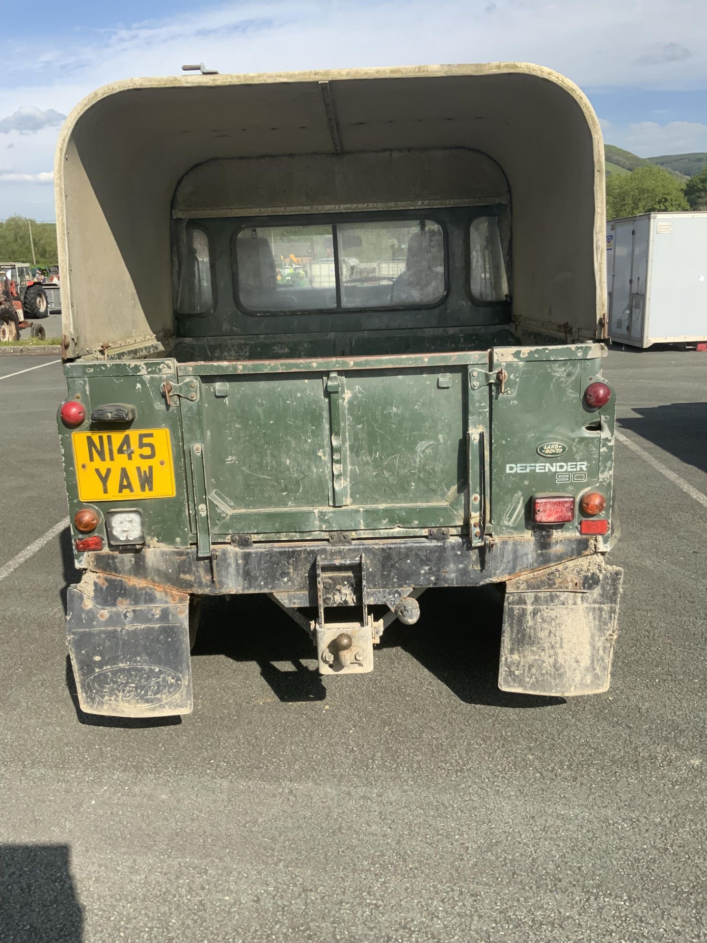 LANDROVER DEFENDER 90 'N' REG. GREEN. 80 - Image 4 of 8