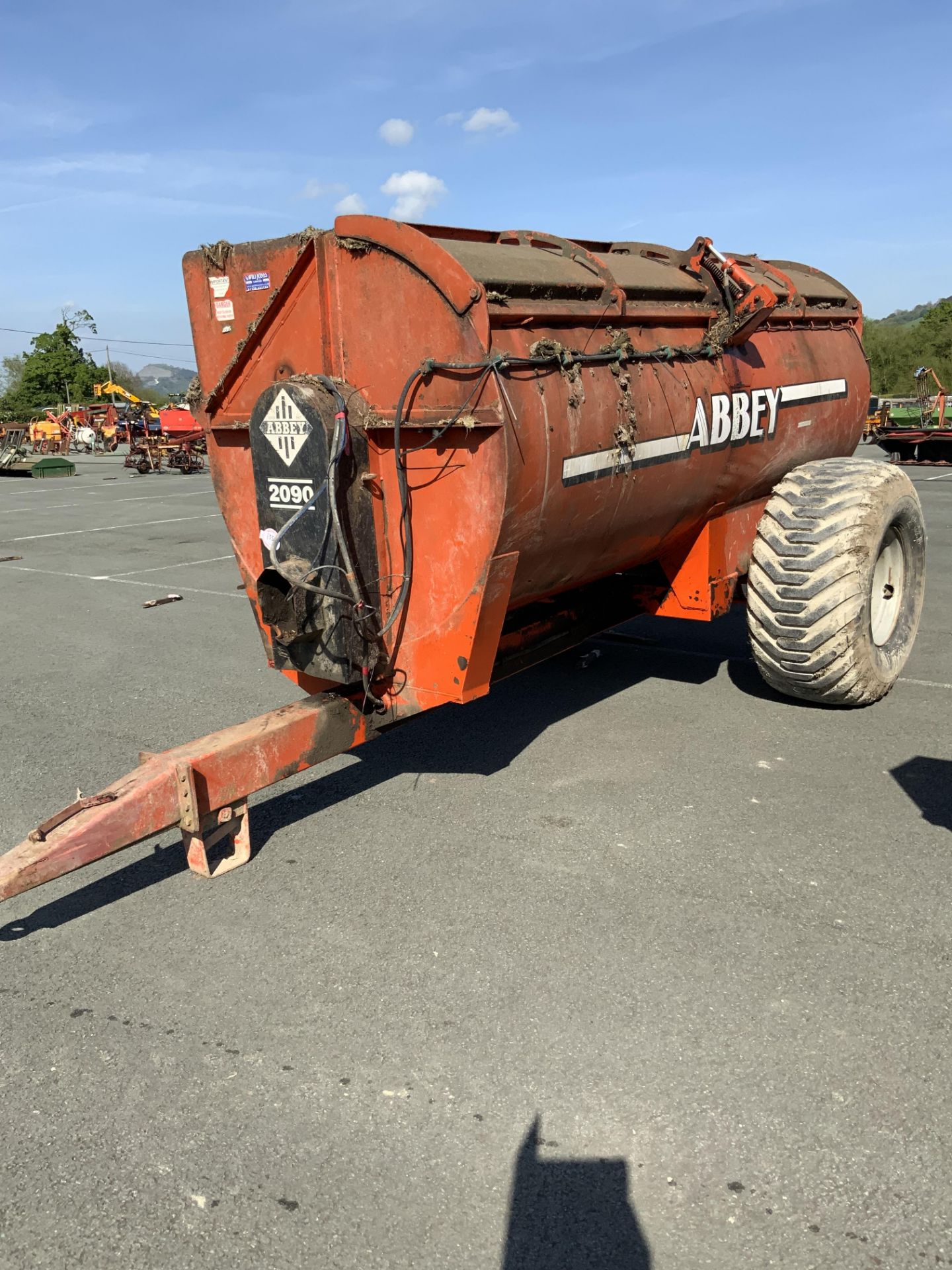 ABBEY 2090 9CUBE MUCK SPREADER - Image 3 of 4