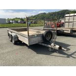 INDESPENSION 12' X 6' TWIN AXLE TRAILER