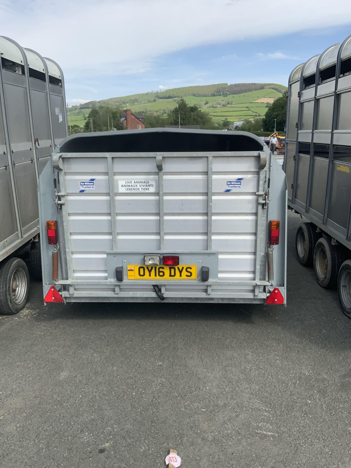 IFOR WILLIAMS 10'X5' TWIN AXLE TRAILER - Image 4 of 5