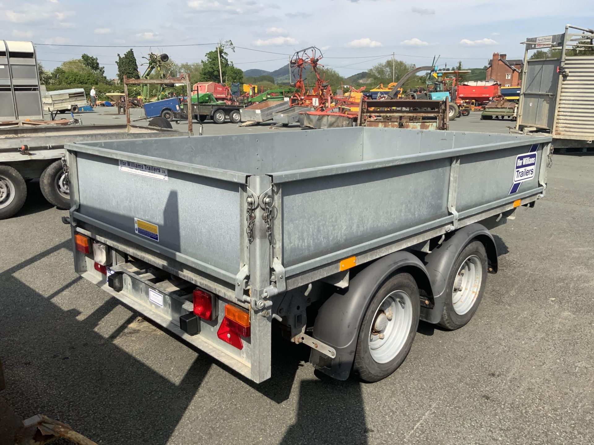 8FTx5FT IFOR WILLIAMS TWIN AXLE TRAILER - Image 4 of 4