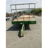 2016 EVANS 26FT BALE TRAILER