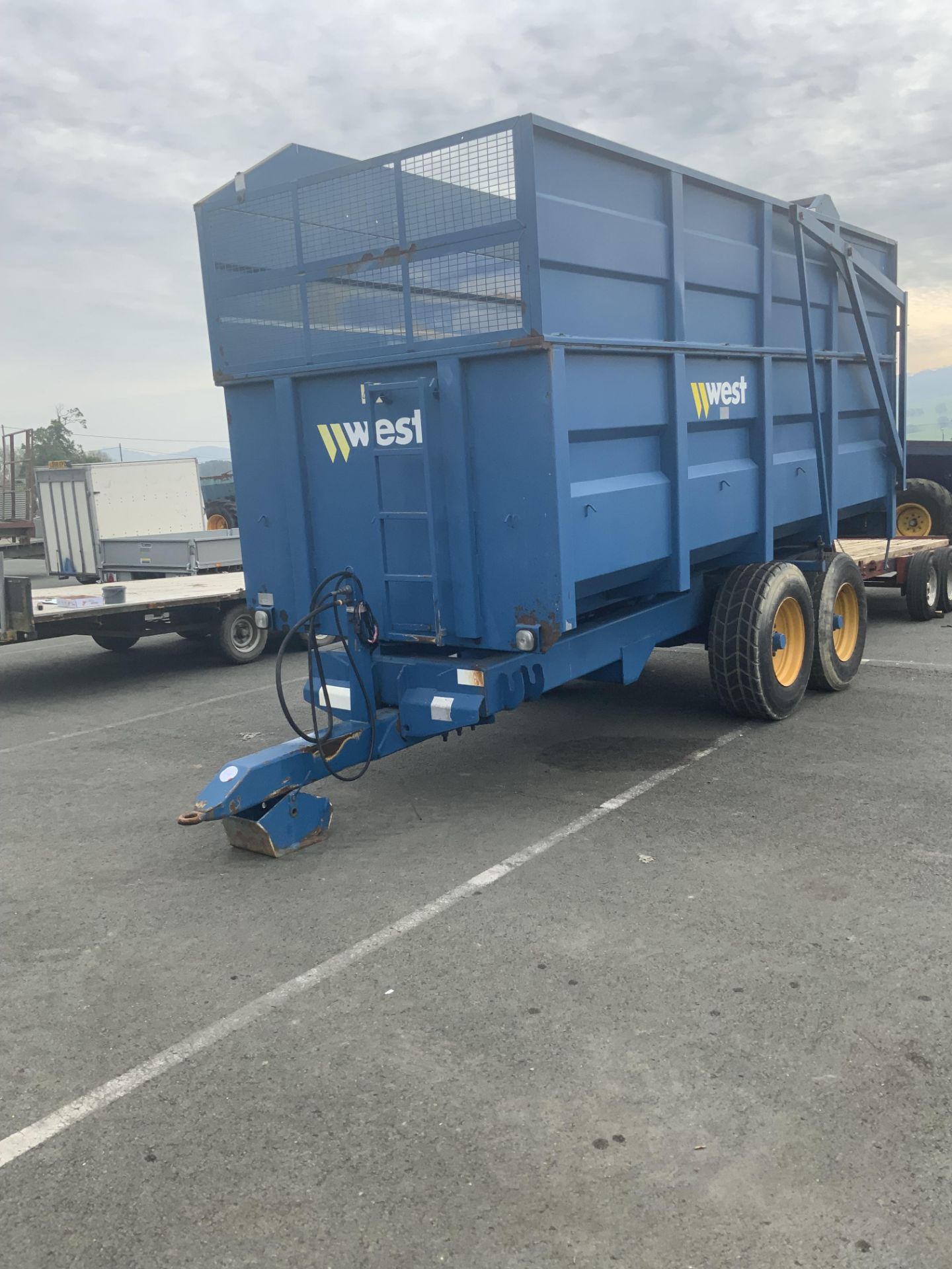 WEST SILAGE TRAILER - Image 2 of 5