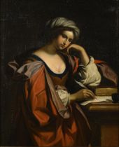 GUERCINO - Kopie nach. Die persische Sibylle.