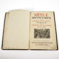 "Missae defunctorum".