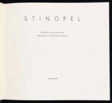 HENSEL, Kerstin (* 1961 Karl-Marx-Stadt (Chemnitz)). Seltenes Künstlerbuch: "Stinopel".