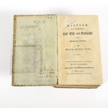 FRIEBE, Wilhelm Christian. "Handbuch der Geschichte Lief- Ehst- und Churlands".