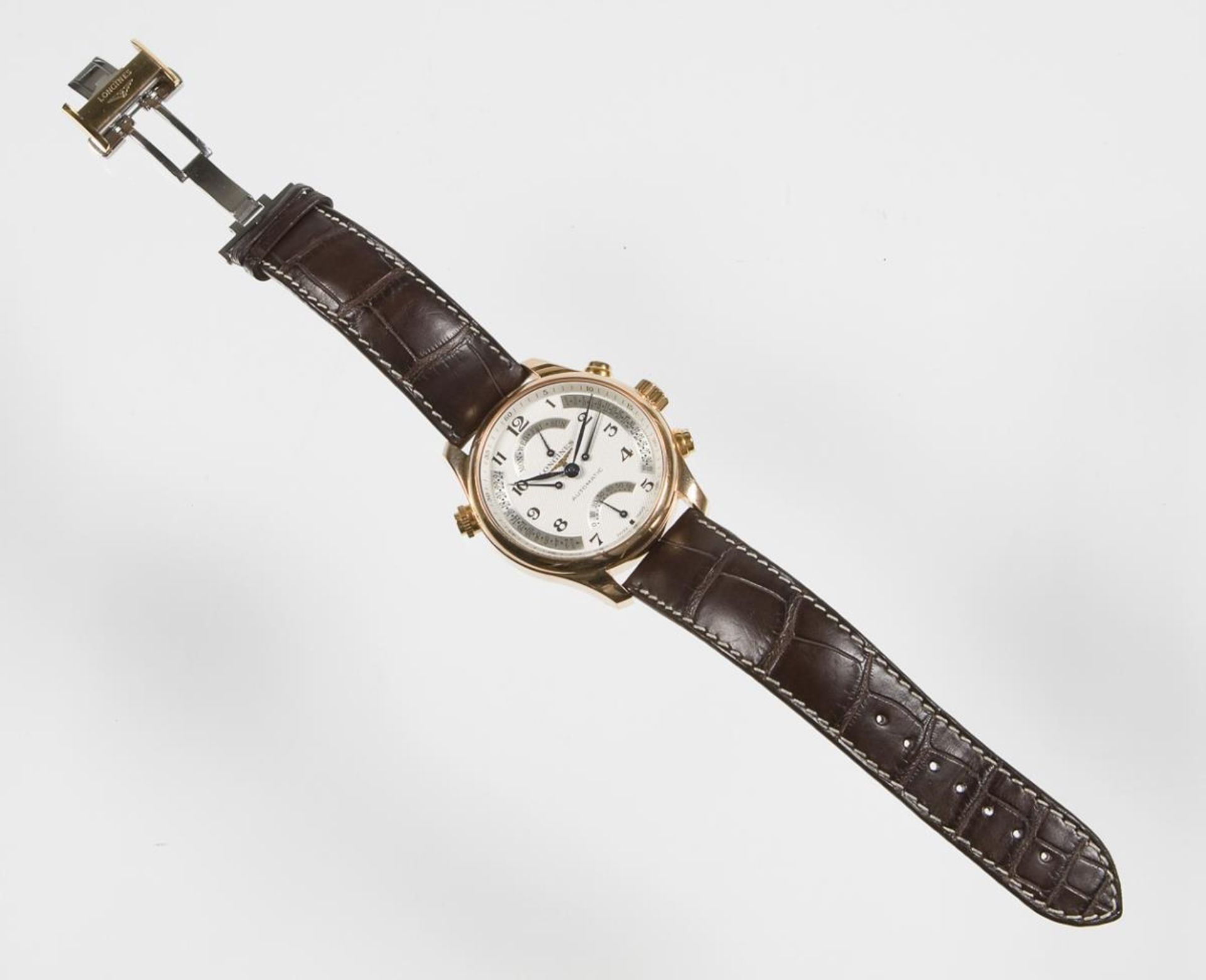 Armbanduhr: Master Collection Retrograde in Gold.. LONGINES. - Image 8 of 16