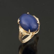 Sternsaphir-Ring.