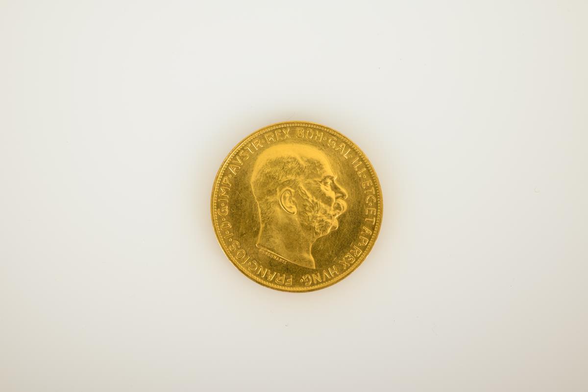 100 Goldkronen Österreich.