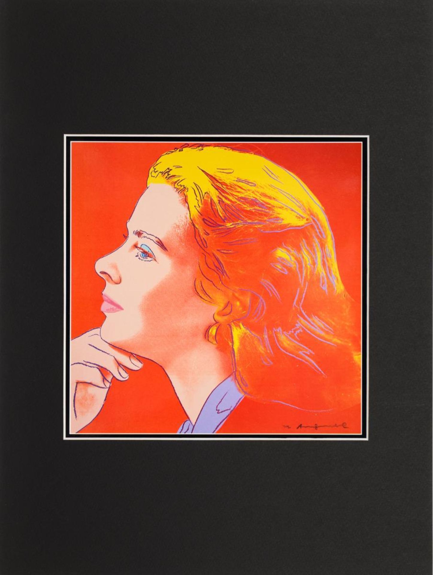 WARHOL, Andy  (1928 Pittsburgh - 1987 New York City). 3 Werke: "Portraits of Ingrid Bergman". - Bild 2 aus 3
