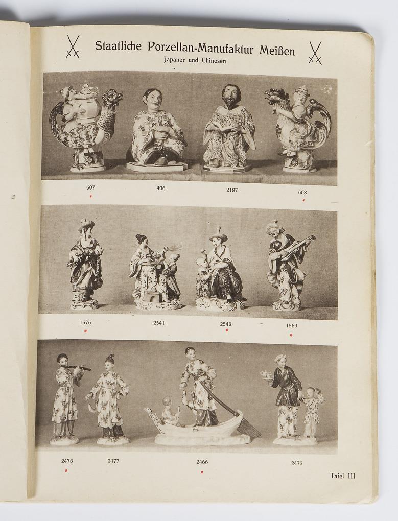 7 Meissen-Figuren-Kataloge von 1931. - Image 3 of 8