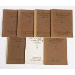 7 Meissen-Figuren-Kataloge von 1931.
