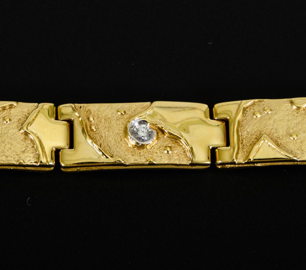 Armband mit Brillanten. - Image 3 of 3