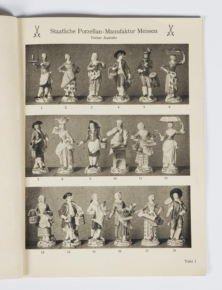 7 Meissen-Figuren-Kataloge von 1931. - Image 7 of 8