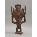 Ritualmaske/Figur (Afrika); Höhe 45 cm