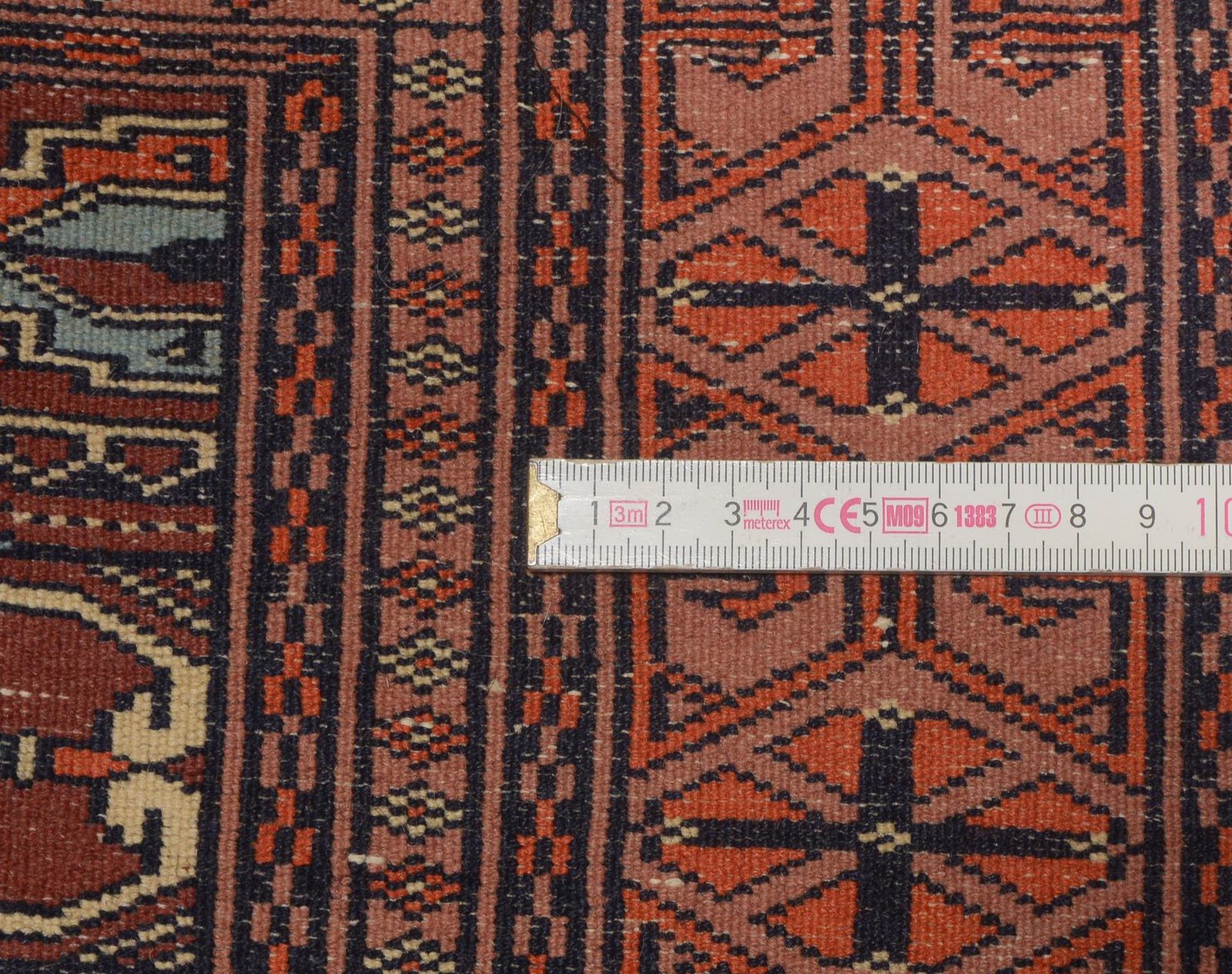 Saf-Orientgalerie, feine Kn., Flor in insges. gutem Zustand; Maße 236 x 80 cm - Bild 2 aus 2