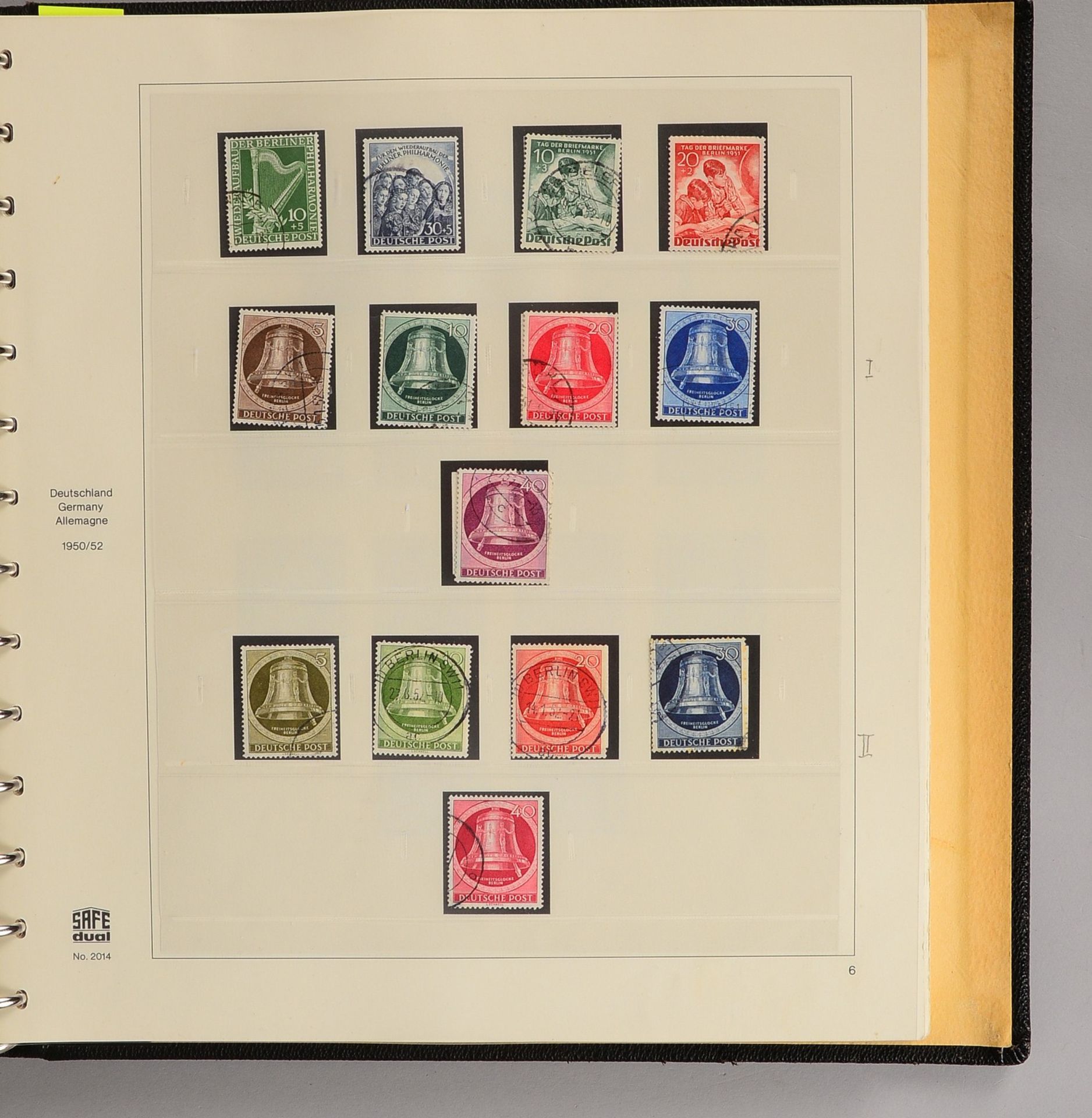 Briefmarken, 'Berlin', 1948 - 1974: gest., im Falzlos-Vordruckalbum (Michel ca. EUR 3.200,-) - Bild 2 aus 3