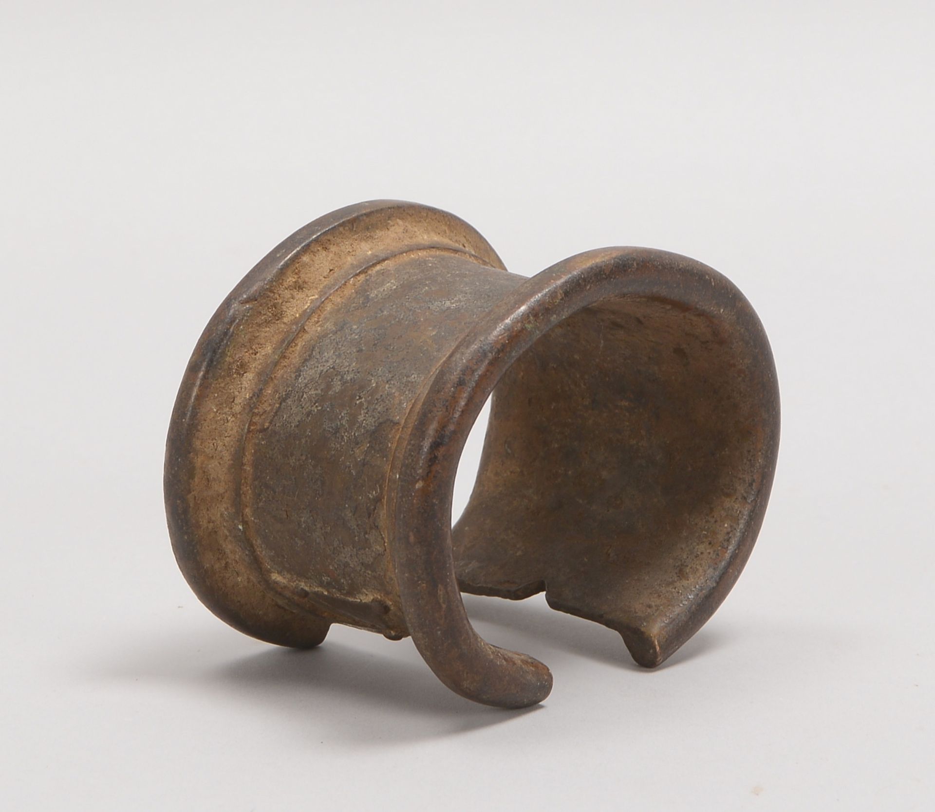 Armreif/Manille (Benin), Bronze; Breite 7 cm