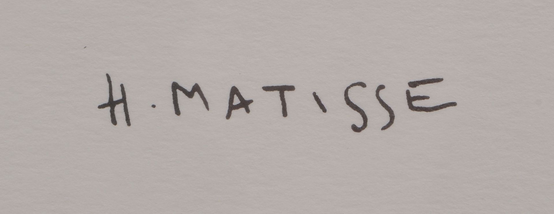 Matisse, Henr, &#039;La Heureuse&#039;, Offset-Lithografie, Aufl. &#039;379/888&#039;, bleisign./num - Image 2 of 2