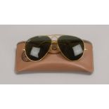 Vintage-Designer-Sonnenbrille, Ray Ban, im Etui