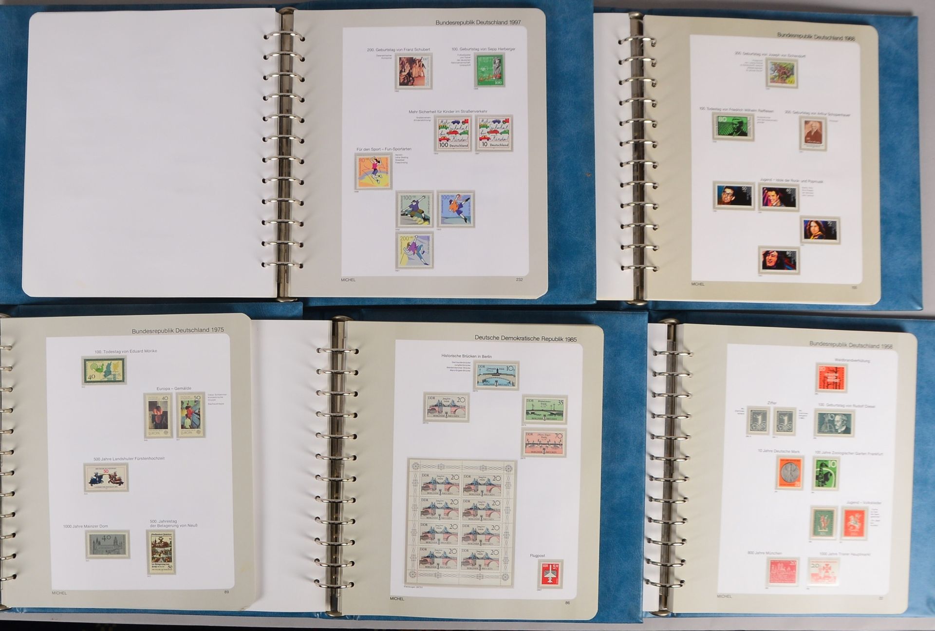 Briefmarkensammlung, 1949 - 1998: 'BRD', vorwiegend postfrische Erhaltung  - Bild 2 aus 2