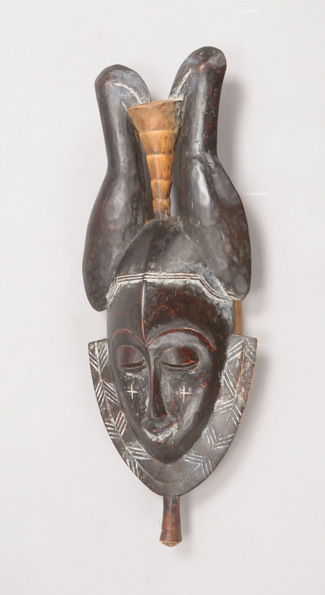 Ritualmaske (Afrika), alt; H&ouml;he 53 cm