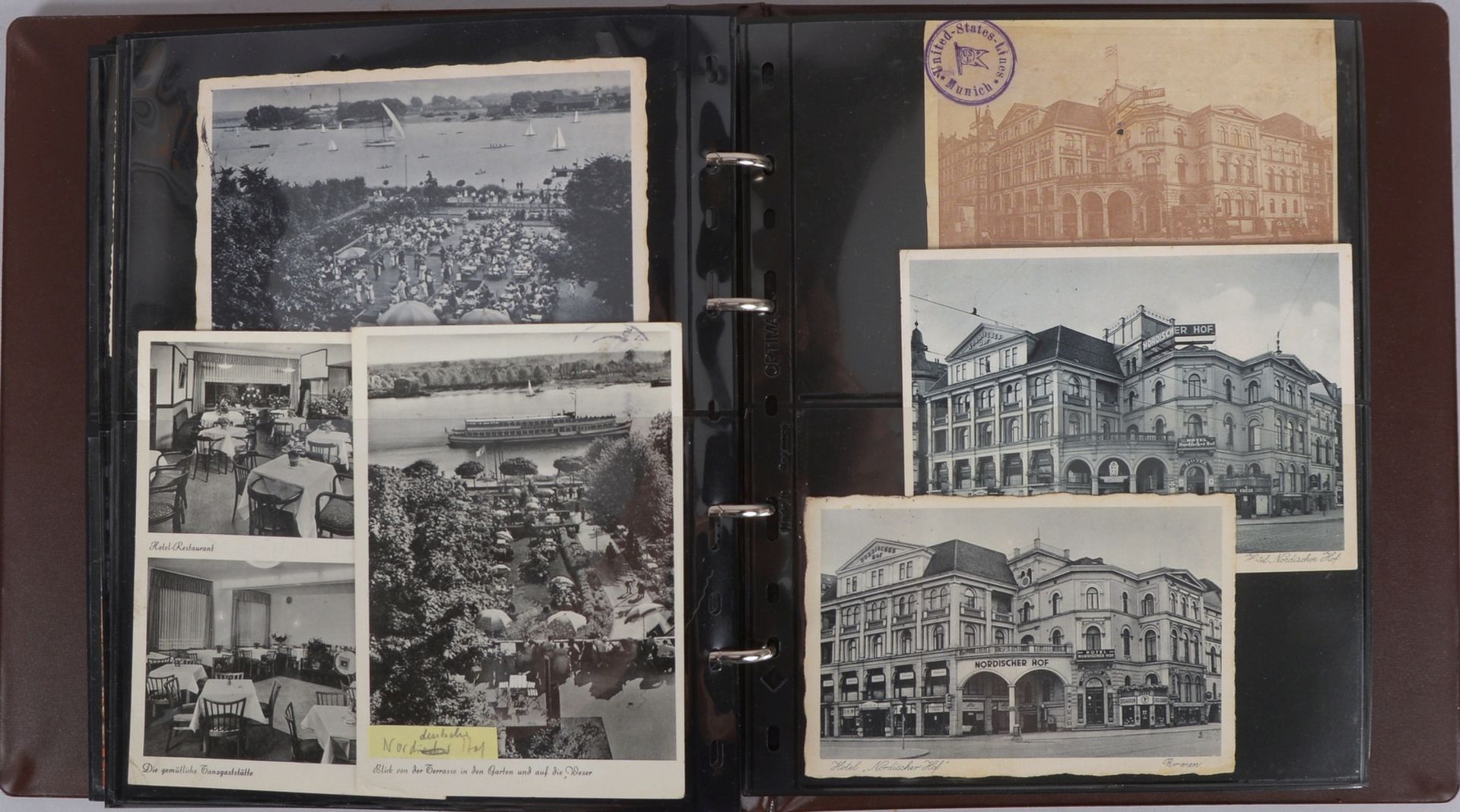 Ansichtskarten (Bremensien), ca. 1900 - 1990: &#039;Hotels&#039;/&#039;Landschaften&#039;, u.a. - ca - Image 2 of 3