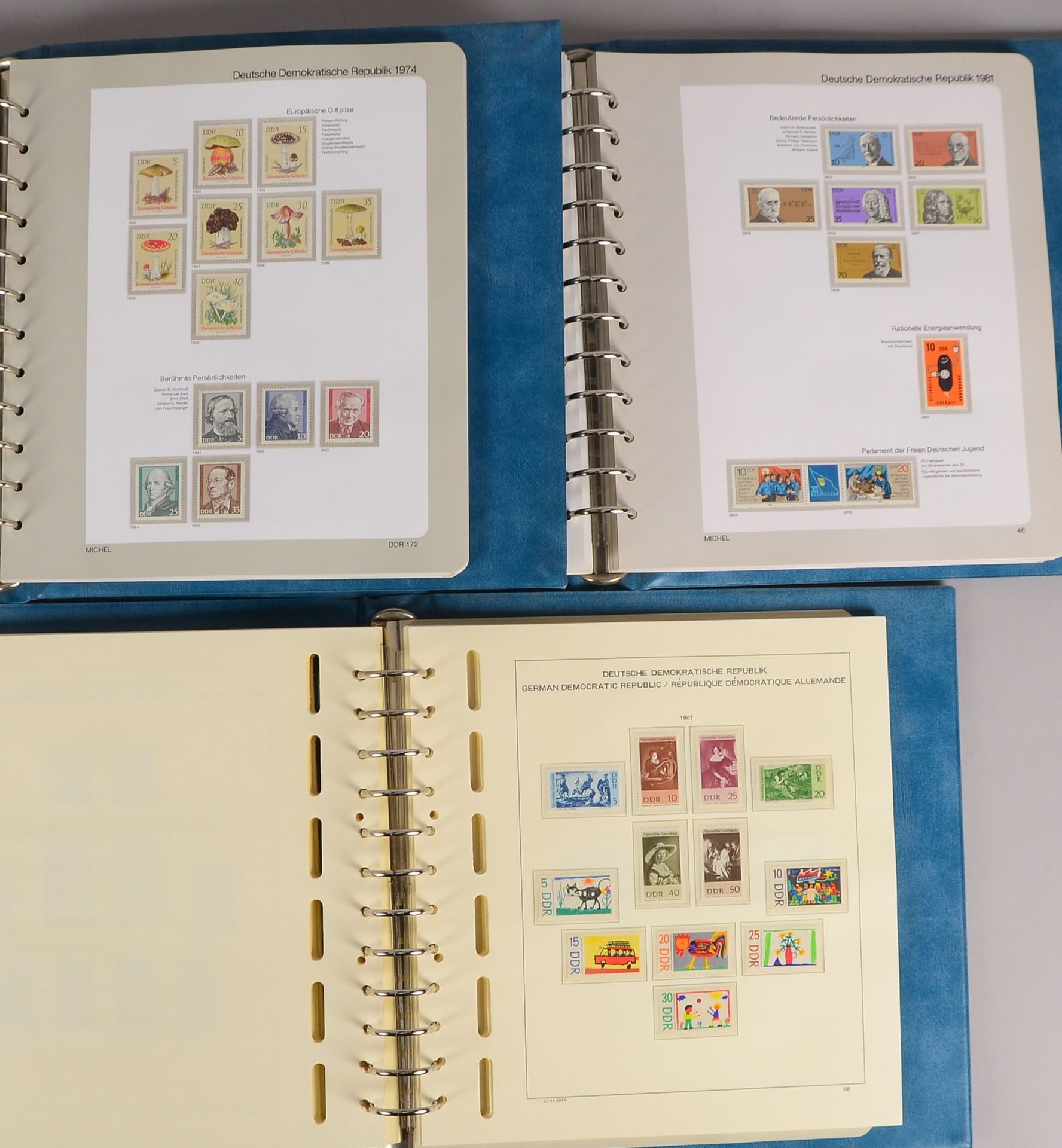 Briefmarkensammlung, 1965 - 1982: 'DDR', vorh. Ausgaben in postfr. Erh. - Bild 2 aus 2