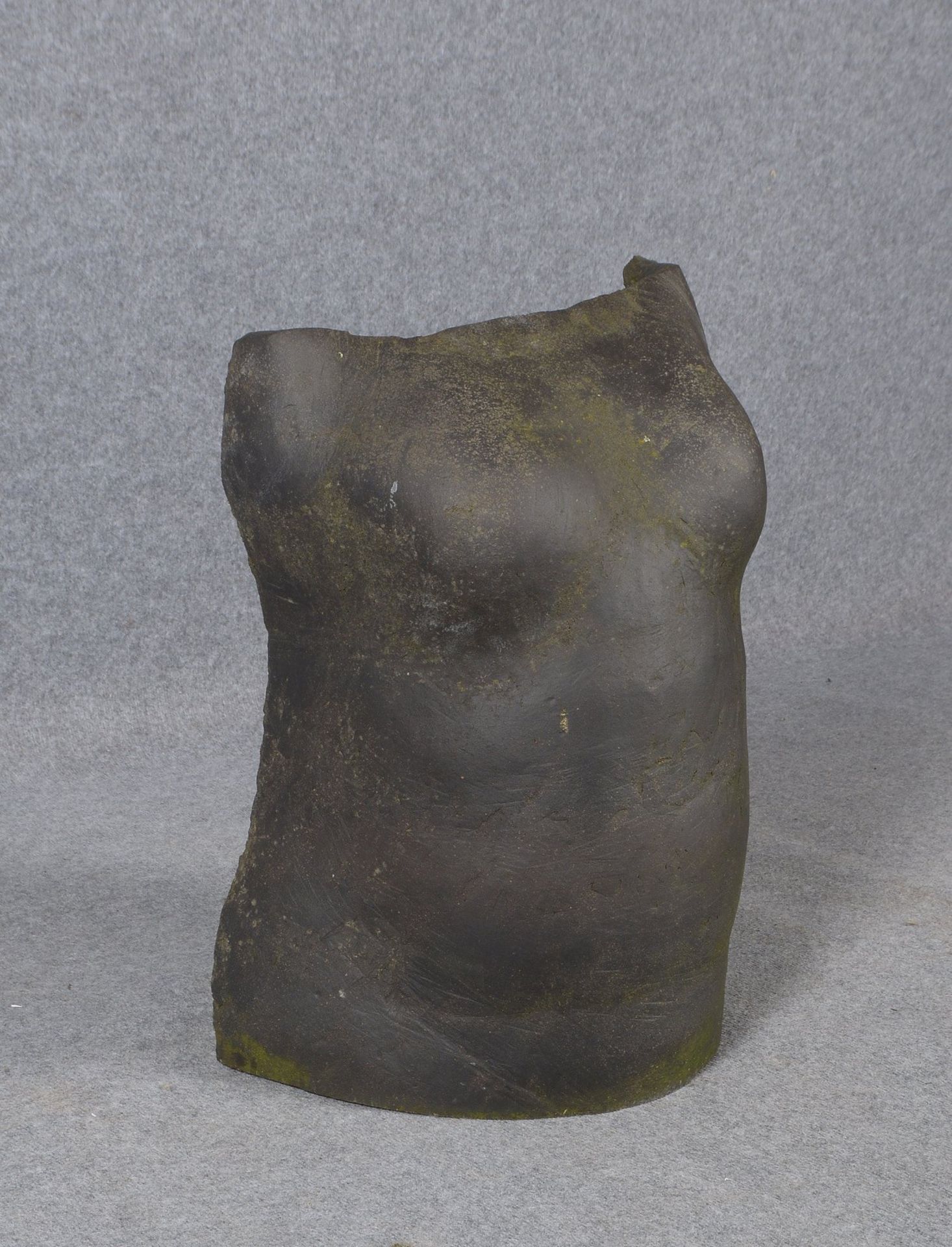 Gr. K&uuml;nstlerkeramik (wohl Ulrike B&uuml;chler), &#039;Weiblicher Torso&#039; - schwere Ausf.!; - Image 2 of 2