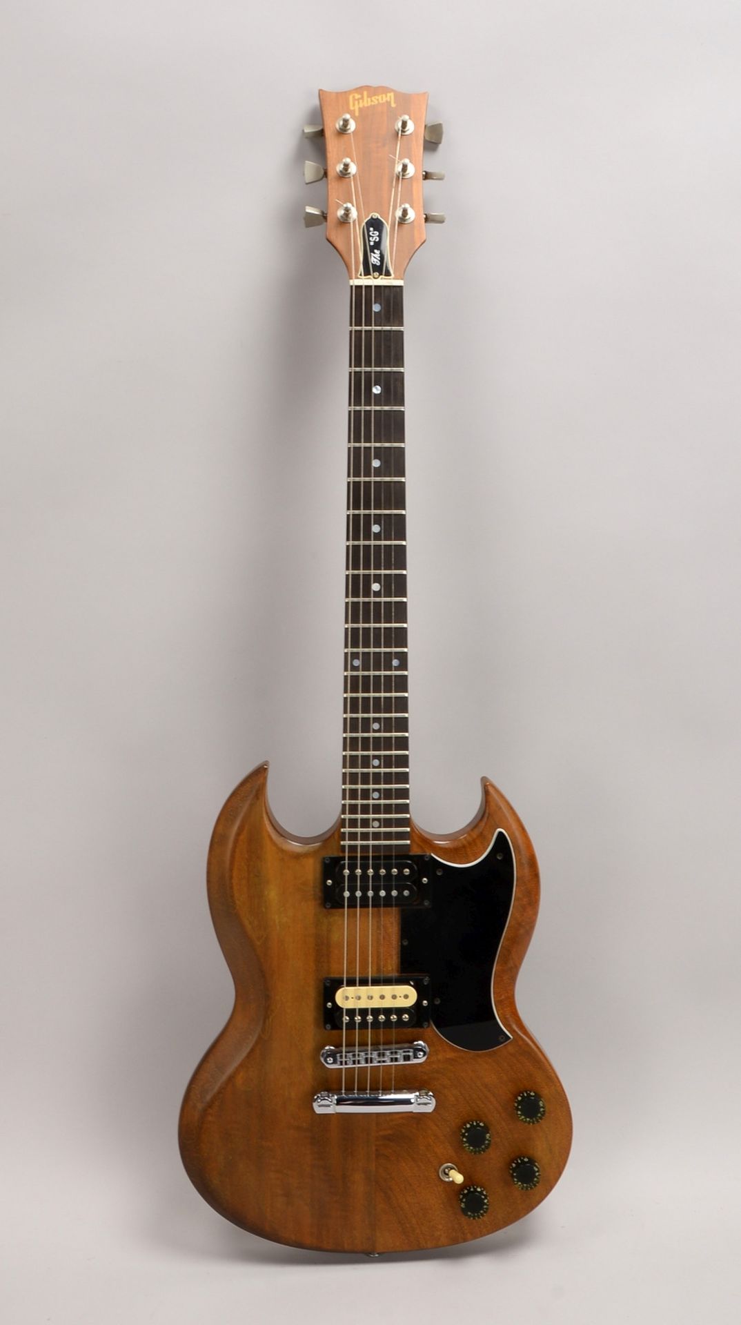 Gibson-Gitarre, &#039;The SG&#039; (&#039;Nashville/TN, 21.8.1979&#039;), Walnussholz-Body, in orig.