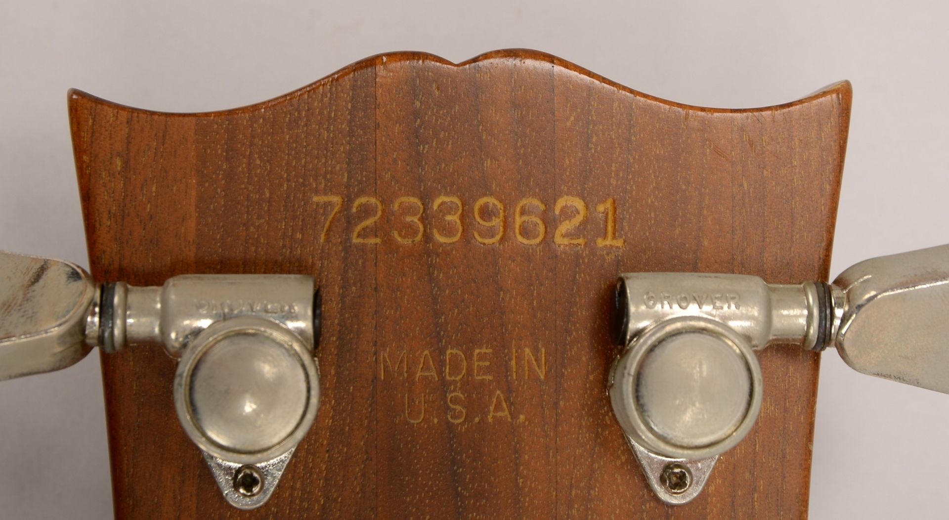 Gibson-Gitarre, &#039;The SG&#039; (&#039;Nashville/TN, 21.8.1979&#039;), Walnussholz-Body, in orig. - Image 4 of 4