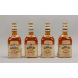 Sammler-Whiskey, 4 Flaschen: Medley USA Bourbon (wohl 1970er Jahre), 43% Vol., 70 cl