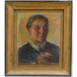 Sertürner, Wernhera, 'Portrait Gertrud Kraut', Öl/Lw, sign.; Rahmenmaße 52 x 46 cm