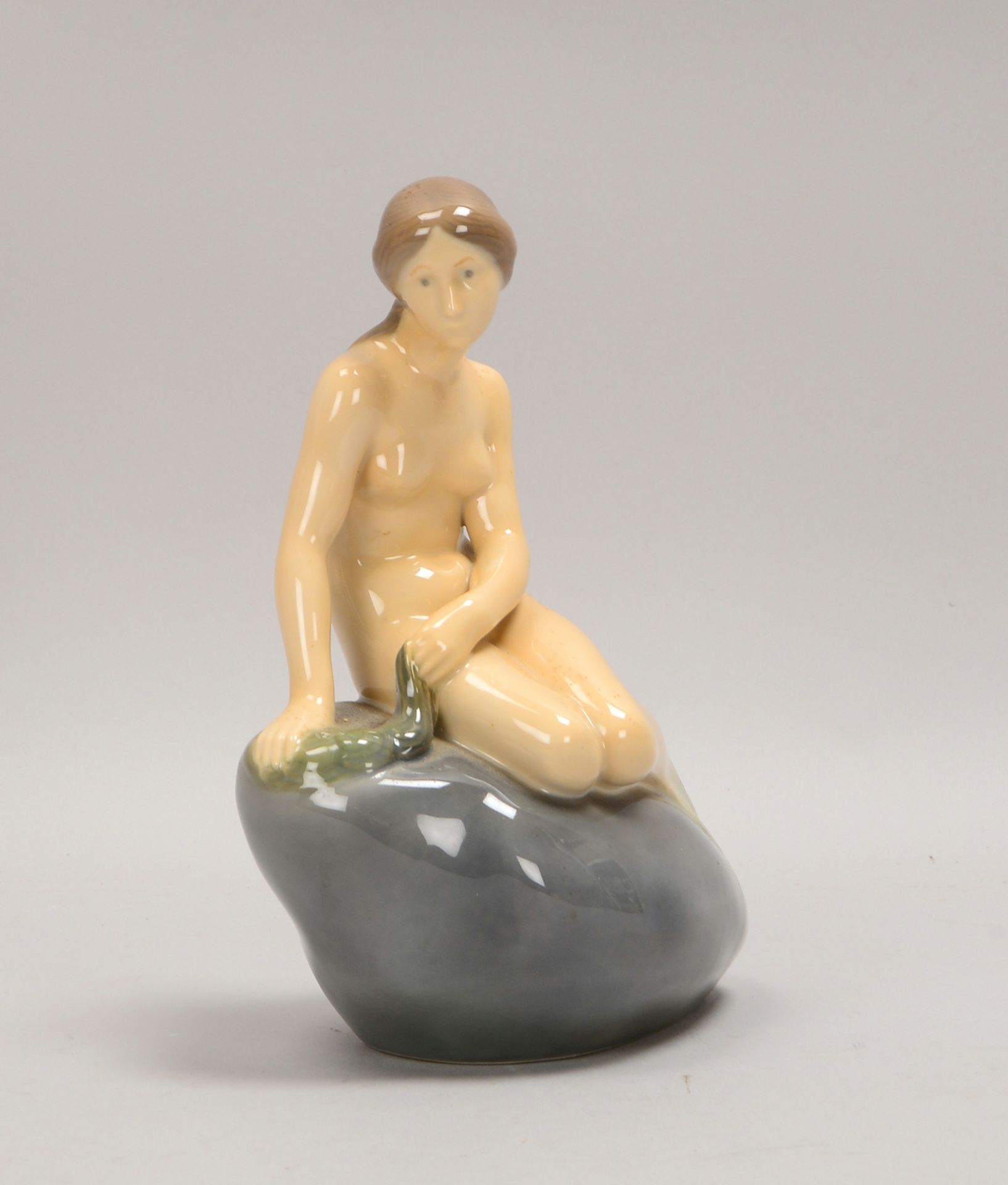 Royal Copenhagen, Porz.-Figur, &#039;Kleine Meerjungfrau&#039;, Modellnr. &#039;4431&#039;, Entw. Ed - Image 2 of 3