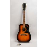 Gitarre (Framus-Werke/Bavaria), Framus 'Texan 5/296', 12-saitig; Länge 110 cm