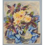 Oltmanns, Willy, &#039;Blumen in Vase&#039;, Aquarell, sign./dat. (19)&#039;72&#039;, ungerahmt