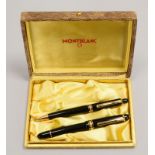 Montblanc-&#039;Meisterst&uuml;cke&#039;: F&uuml;llfederhalter und Pix-Druckbleistift (1958)