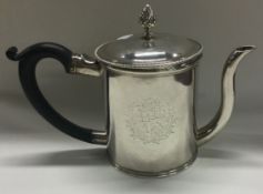 A good 18th Century silver Argyle of typical form with lift-off cover. London 1772.