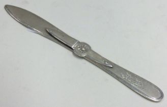 TIFFANY & CO: A novelty silver marker.