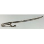 LINKS OF LONDON: An unusual silver letter opener.